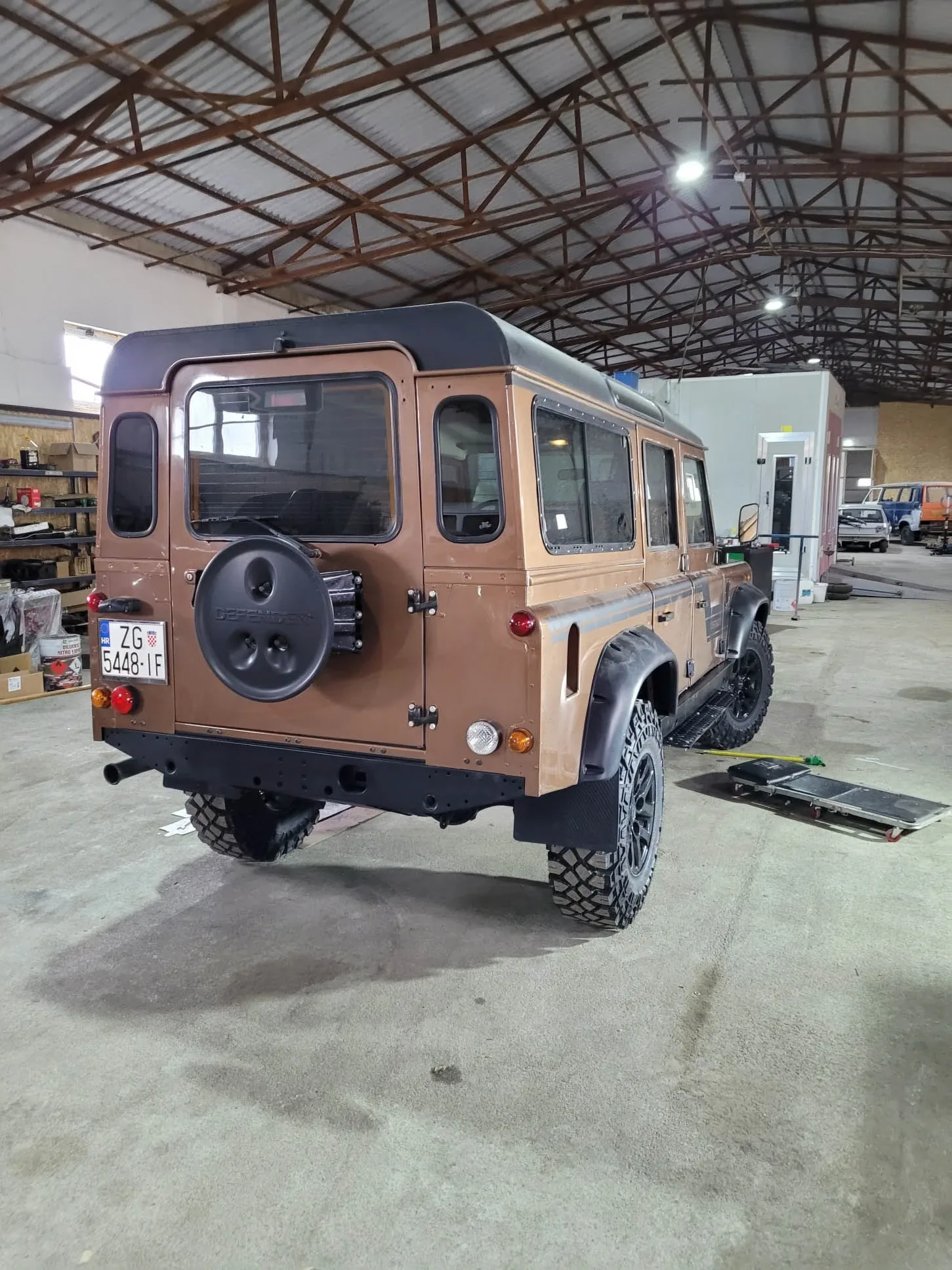 Archivbild 14 zum Projekt Land Rover Defender 110