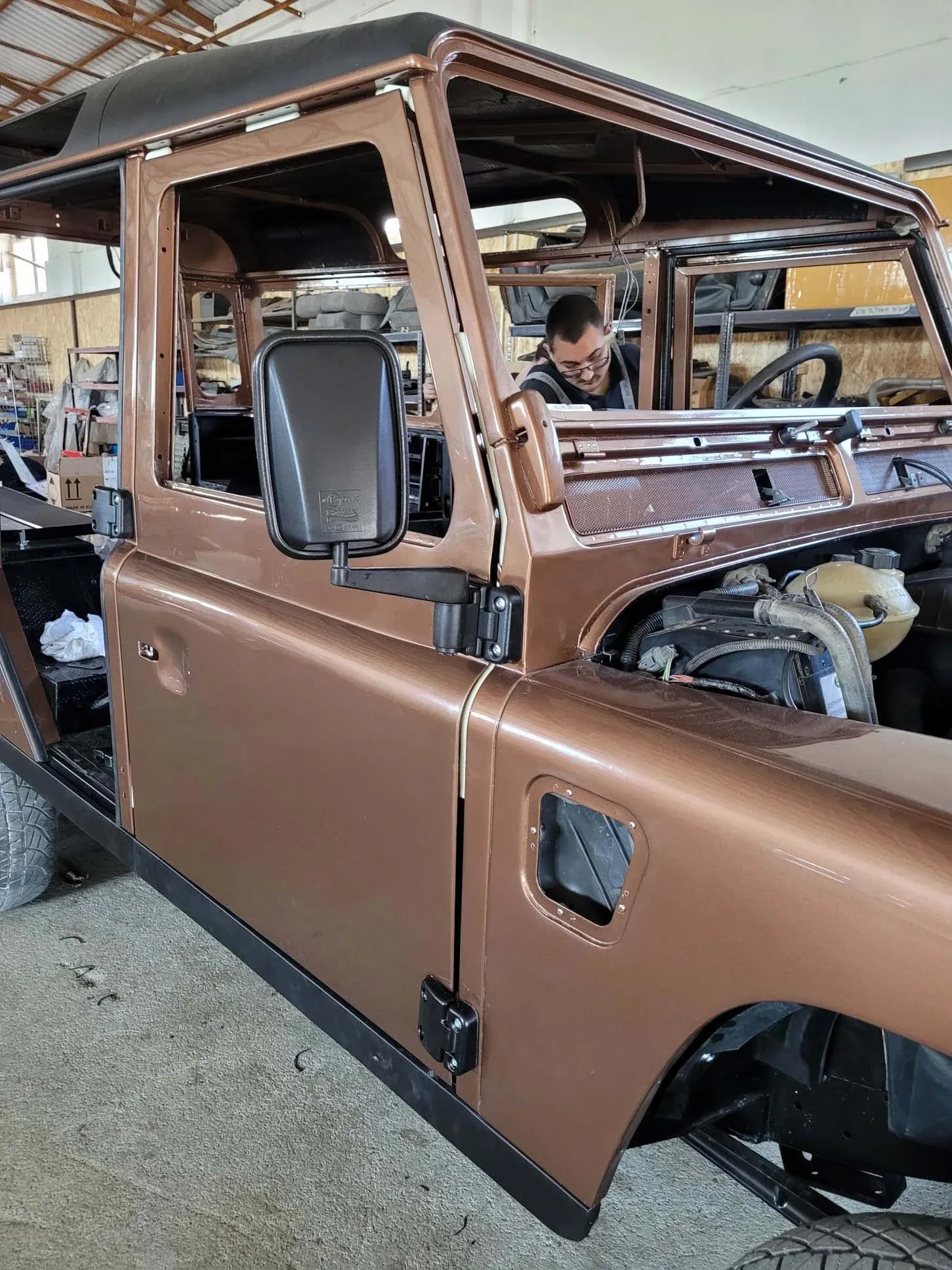 Restoration workspace